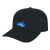 Custom Premium Water-Resistant Perforated Cap - Black 