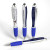 Custom Squared iBasset Stylus Performance Pen - Dark Blue