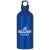 Custom 20 oz. Aluminum Bike Bottle - Metallic Blue 