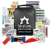 Custom Big Adventure Outdoor First Aid Kit - Black 