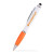 Custom iBasset III Stylus Twist Pen - Orange 
