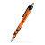 Custom Madeline II Click Pen - Orange 