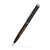 Custom Aluminum Ballpoint Twist Metal Pen w/ Epoxy Dome Accent - Matte Black