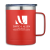 Custom Explorer 2.0 14 oz Stainless Steel Camp Mug - Red 