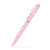 Custom Deep Enamel Coated Aluminum Ballpoint Twist Metal Pen - Baby Pink 