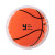 Custom Basketball Shape Hot-Cold Gel Pack - Orange