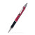 Custom Brass Ballpoint Click Metal Pen - Burgundy 