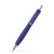Custom Lacquer Coated Brass Click Metal Pen - Glisten Blue 