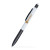 Custom Fleetwood Stylus Satin Soft Touch Gel Click Pen (Recycled Aluminum) - White