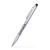 Custom Allison Stylus Ballpoint Twist Metal Pen - Silver 