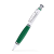 Custom Heavyweight Ballpoint Click Metal Pen - Green 