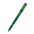 Custom Aluminum Ballpoint Click Metal Pen with Shiny chrome accents - Translucent Green 