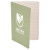 Custom Summit Recycled Paper Journal Notebook - Green Open View