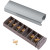 Custom In Transit Travel Weekly Pill Organizer Box - Silver Open View