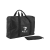 Custom In Transit Eco Friendly Packable Duffel Bag - Black Side View