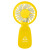 Custom Prisma Battery Powered Clip On Fan - Sunny Yellow 