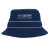 Custom Cotton Bucket Hat with Trim - Navy 