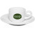 Custom 2.5 oz. Porcelain Espresso Cups with Saucer