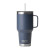 Custom YETI Rambler 35 oz. Straw Mug - Blue Navy Back View