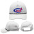 Custom Performance Rope Hat, Full Color Digital - White