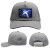 Custom Performance Rope Hat, Patch - Full Color Digital - Gray 