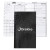 Custom 5" x 8" Crocodile Calendar - Black