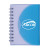 Custom Two-Tone 3" x 4" Jr Spiral Notebook - Blue/White