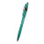 Custom Dart Pen with Metallic Design - Teal With Black 