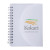 Custom Two-Tone 4" x 5" Spiral Notebook - White/White