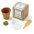 Custom Oregano Growables Planter in Kraft Gift Box - Natural