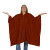 Custom Durasoft Poncho - Cardinal 