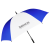 Custom The Titan Auto Open Golf Umbrella  - Royal/White