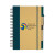 Custom Full Color Eco-Inspired Hardcover Notebook and pen - Natural with Blue