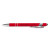 Custom Aluminum Rubberized Stylus Pen - Red