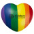 Custom Pride Heart Stress Reliever