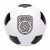 Custom Soccer Ball Stress Reliever - White with black