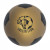 Custom Soccer Ball Stress Reliever - Gold with black