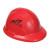 Custom Hard Hat Stress Reliever - Red 