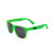 Custom Kids Single Color Matte Sunglasses - Lime green