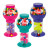Custom 9.75" Assorted Color Spiral Gumball Machine - Assorted