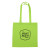 Custom 4 oz. Cotton Tote Bag - Lime Green 