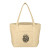 Custom Medium Starboard Cotton Canvas Tote Bag - Natural 