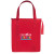 Custom Full Color Non-Woven Insulated Tote Bag - Red