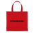 Custom Non-Woven Mini Shopper Tote Bag - Red