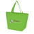 Custom Full Color Non-Woven Shopper Tote - Lime Green