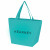 Custom Non-Woven Shopper Tote - Teal