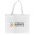 Custom Full Color Standard Non Woven Tote - White 