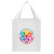 Custom Full Color Large Non Woven Grocery Tote - White