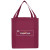 Custom Full Color Large Non Woven Grocery Tote - Burgundy 