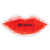 Custom Lip Shaped Hot/Cold Gel Pack - Red
